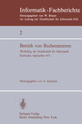 Buchcover Betrieb von Rechenzentren