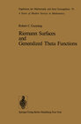 Buchcover Riemann Surfaces and Generalized Theta Functions