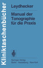 Buchcover Manual der Tonographie für die Praxis