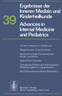 Buchcover Ergebnisse der Inneren Medizin und Kinderheilkunde/Advances in Internal Medicine and Pediatrics
