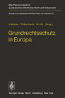 Buchcover Grundrechtsschutz in Europa