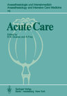 Buchcover Acute Care