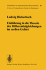 Buchcover Einführung in die Theorie der Differentialgleichungen im Reellen Gebiet