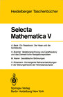 Buchcover Selecta Mathematica V