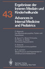 Buchcover Advances in Internal Medicine and Pediatrics/Ergebnisse der Inneren Medizin und Kinderheilkunde