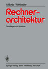 Buchcover Rechnerarchitektur