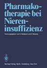Buchcover Pharmakotherapie bei Niereninsuffizienz