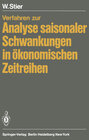 Buchcover Verfahren zur Analyse saisonaler Schwankungen in ökonomischen Zeitreihen