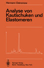 Buchcover Analyse von Kautschuken und Elastomeren