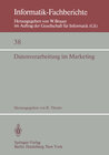 Buchcover Datenverarbeitung im Marketing