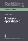 Buchcover Thoraxoperationen