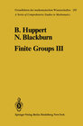 Buchcover Finite Groups III