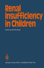 Buchcover Renal Insufficiency in Children