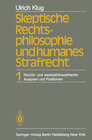 Buchcover Skeptische Rechtsphilosophie und humanes Strafrecht