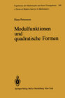 Buchcover Modulfunktionen und quadratische Formen