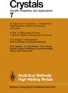 Buchcover Analytical Methods High-Melting Metals