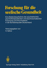 Buchcover Forschung für die seelische Gesundheit