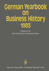 Buchcover German Yearbook on Business History 1983