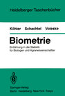 Buchcover Biometrie