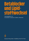 Buchcover Betablocker und Lipidstoffwechsel