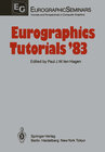 Buchcover Eurographics Tutorials ’83