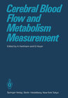 Buchcover Cerebral Blood Flow and Metabolism Measurement