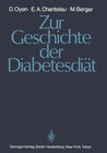 Buchcover Zur Geschichte der Diabetesdiät