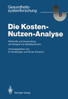 Buchcover Die Kosten — Nutzen — Analyse