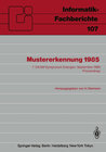 Buchcover Mustererkennung 1985