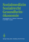 Buchcover Sozialmedizin Sozialrecht Gesundheitsökonomie