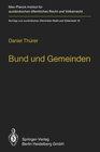 Buchcover Bund und Gemeinden / Federal and Local Government