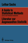 Buchcover A Guide to Statistical Methods and to the Pertinent Literature / Literatur zur Angewandten Statistik