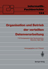 Buchcover Organisation und Betrieb der verteilten Datenverarbeitung