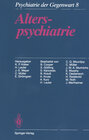 Buchcover Alterspsychiatrie