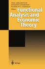 Buchcover Functional Analysis and Economic Theory