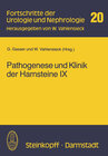 Buchcover Pathogenese und Klinik der Harnsteine IX