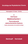 Buchcover Elektrochemie I