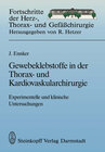 Buchcover Gewebeklebstoffe in der Thorax- und Kardiovaskularchirurgie