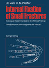 Buchcover Internal Fixation of Small Fractures
