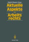 Buchcover Aktuelle Aspekte des Arbeitsrechts