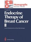 Buchcover Endocrine Therapy of Breast Cancer