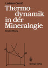 Buchcover Thermodynamik in der Mineralogie