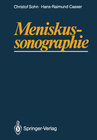 Buchcover Meniskussonographie