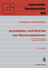 Buchcover Architektur und Betrieb von Rechensystemen
