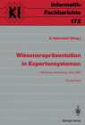 Buchcover Wissensrepräsentation in Expertensystemen