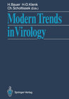 Buchcover Modern Trends in Virology