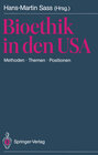 Buchcover Bioethik in den USA