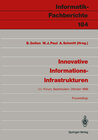 Buchcover Innovative Informations-Infrastrukturen