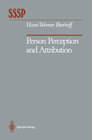 Buchcover Person Perception and Attribution