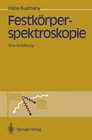Buchcover Festkörperspektroskopie